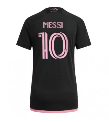 Inter Miami Lionel Messi #10 Segunda Equipación Mujer 2023-24 Manga Corta